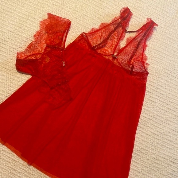 NWOT Incanto Luxury Lace Leather detailed panties size M - Picture 6 of 6